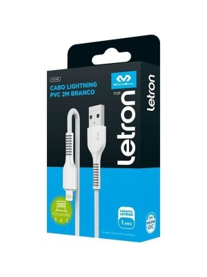 CABO LIGHTNING IOS 1M BRANCO VQ-D135 UN.