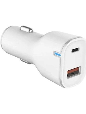 CARREGADOR VEICULAR ULTRA CHARGE TIPO C BRANCO UN.