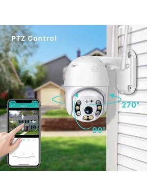 CAMERA EXTERNA IP A PROVA D'AGUA COM INFRE WIFI HD SENSOR DE MOVIMENTO