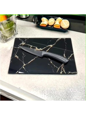 TABUA DE VIDRO RET. EST. SORT. 38X28X0,4CM UN