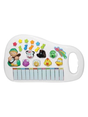 PIANO FAZENDINHA C/LUZ E SOM 28X17X5CM UN.