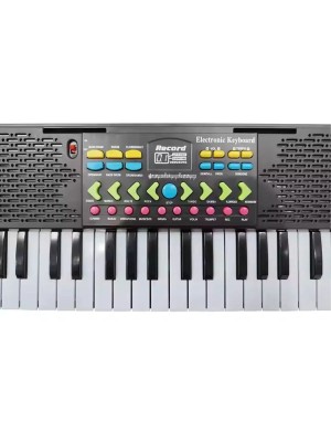 TECLADO PRO 37 TECLAS COM MICROFONE UN. 