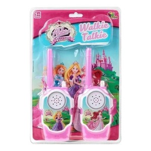 WALKIE TALKIE PRINCESAS 19X7CM UN. 