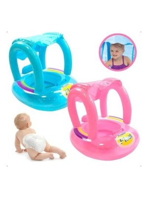 BOIA BARQUINHO INFLAVEL PVC 53X65X67CM UN.