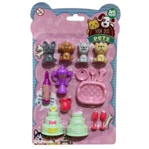 ANIMAIS DE ESTIMACAO KIT C/15PCS UN.