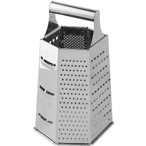 RALADOR 6 FACES 20CM INOX UN.