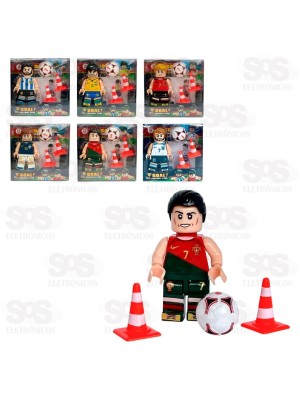 LEGO Brinquedos Para Crianças Do Football Player Building Block