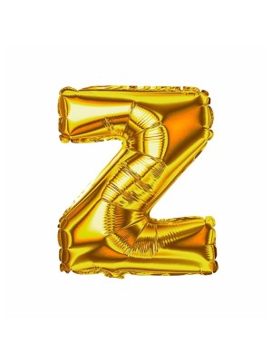 BALAO METALIZADO LETRA Z 100CM RIO TIJUCAS