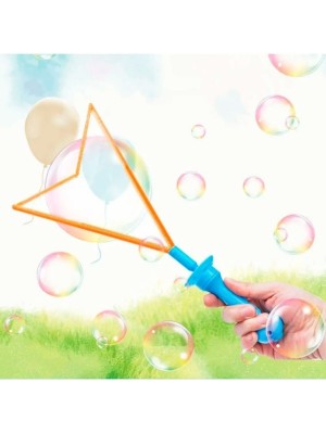 Bastão Bolha De Sabão Gigante Lança Bolinha Infantil