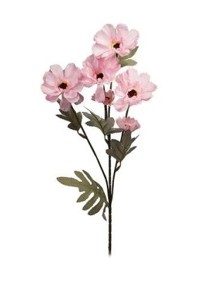 Haste 6 Flores Varias Cores 4 Flores Grandes 2 Pequenas