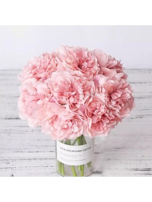 Buquet de Peonias, Diversas Cores Haste com 32cm 