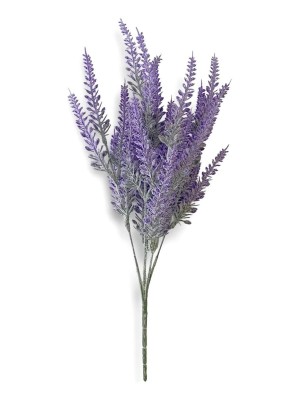 Mini Buque de Lavanda Artificial com 35cm Decoracao