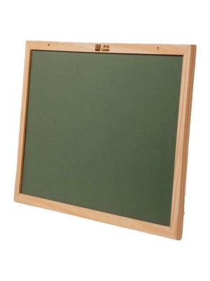 Lousa Grande Quadro Escolar Verde Giz 90X60 Moldura em Madeira