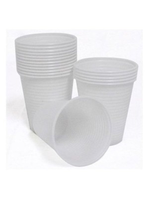 Copo Descartavel branco 300ml Com 100 unidades 