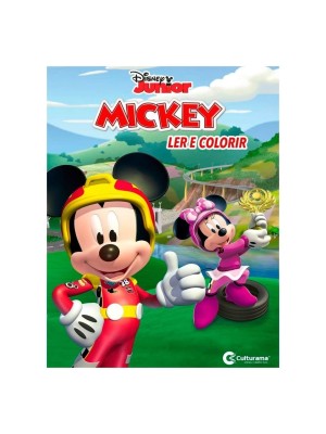 Livro Ler e Colorir - Princesas da Disney Diversos Personagens e Historias