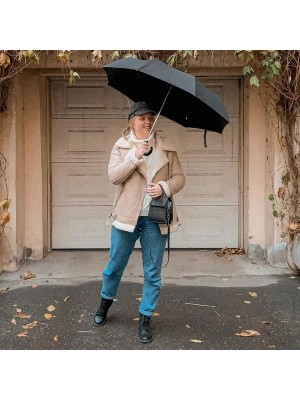 Sombrinha Guarda Chuva com 8 Varetas em Poliester com Cabo Curvo