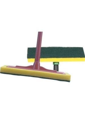 Refil Mop Abrasivo Brilhex – Material Injetado de Alta Resistência, Ideal para Limpeza Pesada de Pisos, Azulejos e Porcelanatos
