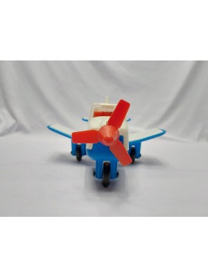 Aviao de Plastico Color 30cm