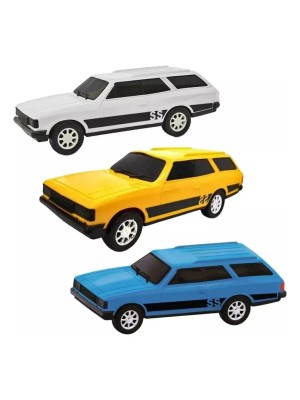 Grand?Car Caravan Diverplas Brinquedos Miniatura Infantil Colecionável 24?cm 