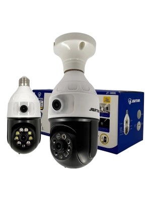 Câmera de Segurança IP Wi-Fi Lâmpada 360º Full HD Visão Noturna JT-9696