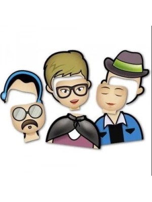 Faça Face Única Brinquedo Educativo Infantil Criativo Didático para Montar Rostos e Estimular a Imaginação