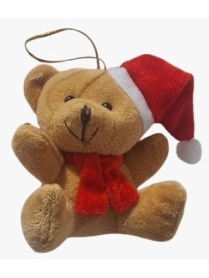 Ursinho de Natal 10cm Enfeite Decorativo com Detalhes Temáticos Ideal para Árvore de Natal, Guirlandas, Arranjos, Mesas e Lembrancinhas