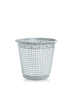 Cesto Telado 10 Litros Plástico Resistente para Escritório, Quarto e Banheiro – Leve, Compacto e Fácil de Limpar