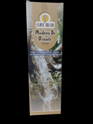 Incenso Madeira do Oriente c/25un Intimate – Aroma Amadeirado Oriental e Sofisticado para Relaxar e Harmonizar Ambientes
