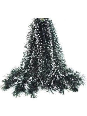 Festão de Natal 2m x 15cm Nevado – Enfeite Branco com Efeito Neve para Árvores, Guirlandas e Decorações Natalinas