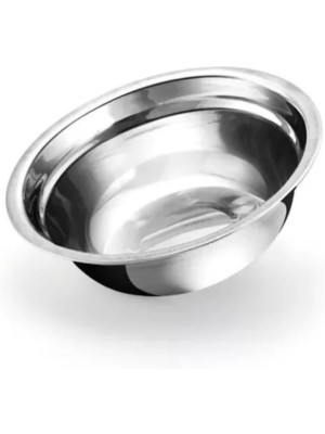 Tigela Inox 17cm Bowl de Aço Inoxidável Multiuso para Cozinha, Saladas e Massas – Durável, Higiênica e de Fácil Limpeza