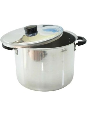 Caldeirão Alemão AB 24 Polido 6,25 L Alubril – Caldeirão de Alumínio Brilhante, Resistente e Ideal para Grandes Receitas