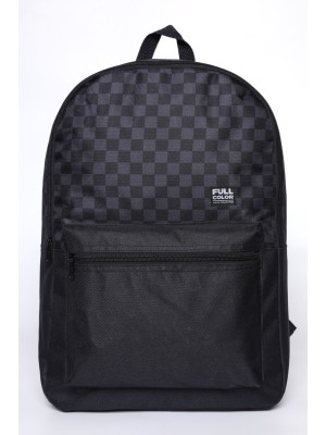 Mochila Juvenil Masculina Full Color 30x12x45cm Xadrez – Resistente, Leve e Ideal para Escola ou Uso Diário