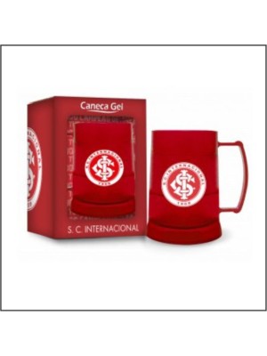 Caneca Gel S.C. Internacional Bebida Gelada Tematico Futebol