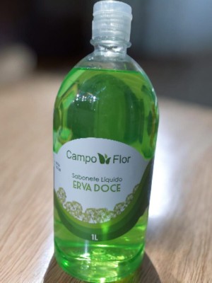 Sabonete Líquido Erva-Doce 1L – Limpeza Suave e Refrescante para Mãos e Corpo com Aroma Calmante
