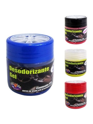 Aromatizante Gel 60g Desodorizante Ambiental para Carros, Banheiros e Ambientes Internos