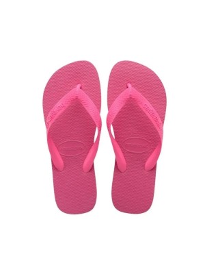 Havaianas Top Rosa Flux 35/36 – Chinelo Unissex Original em Borracha Confortável com Sola Antiderrapante para Uso Diário, Praia e Piscina