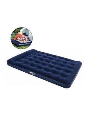 Colchão Inflável Casal com Bomba Interna 191x137x28cm Confortável para Casa Viagem e Camping