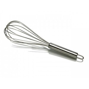 BATEDOR DE CLARAS INOX 34 CM UN.