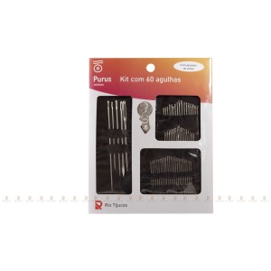 AGULHA KIT C/60 UNIDADES UN.