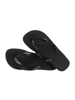 Havaianas Top Preto 33/34 – Chinelo Unissex Original em Borracha Confortável com Sola Antiderrapante para Uso Diário, Praia e Piscina