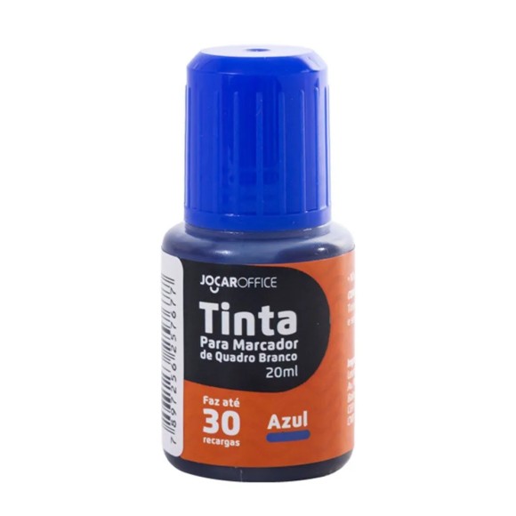 TINTA P/ MARCADOR PERMANENTE 20ML AZUL UN.