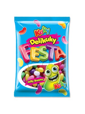 BALA DE GOMA DELIKUKY FESTA 150G UN. KUKY