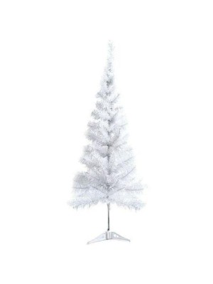 ARVORE DE NATAL PINHEIRO BRANCO 30CM