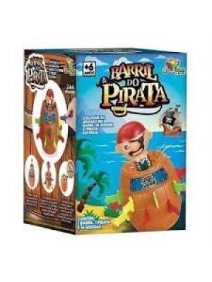 BARRIL DO PIRATA 18X13CM