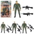 BONECO MILITAR MISSAO RESGATE C/ ACESS UN.