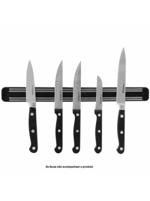 Barra Magnética Imã Retangular Preto 33cm