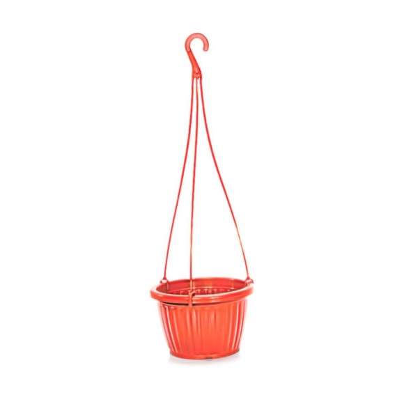 VASO RED. CANELADO COR CERAMICO C/ ALCA 1200ML UN.