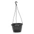 VASO RED. CANELADO PRETO C/ALCA 6LTS UN.