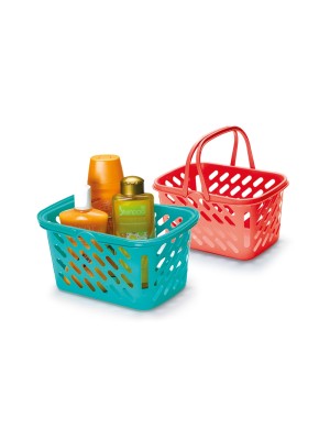 CESTO COM ALCA 27X17X13CM UN. INJEPLASTEC