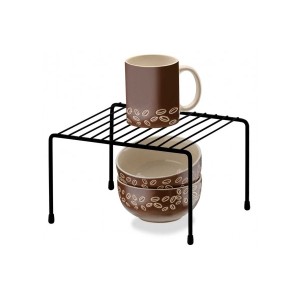 ORGANIZADOR ARMARIO COZINHA 15X30X27CM PRETO UN.
